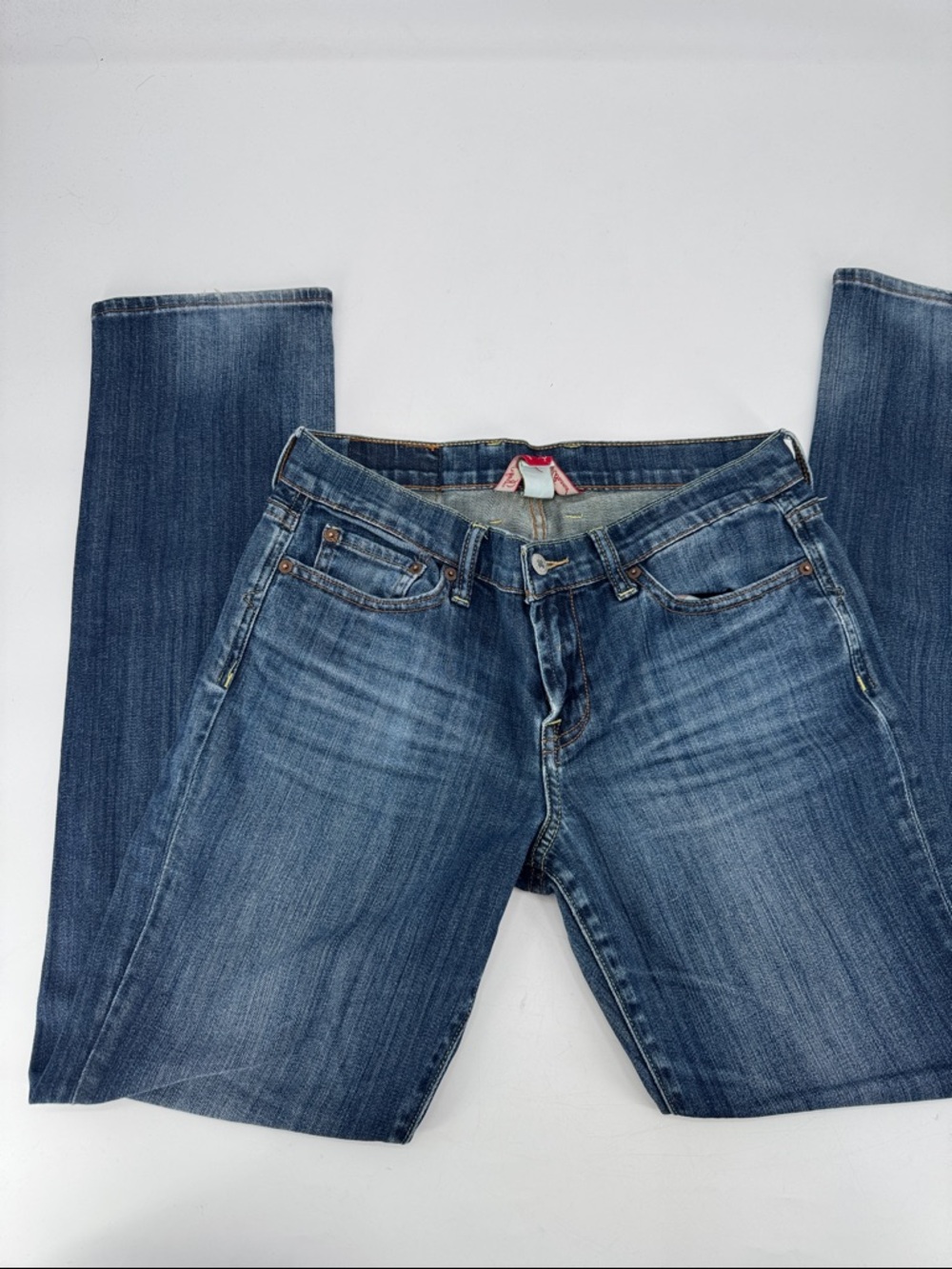 UEC Lucky brand straight leg Midrise jeans minimal stretch size 8